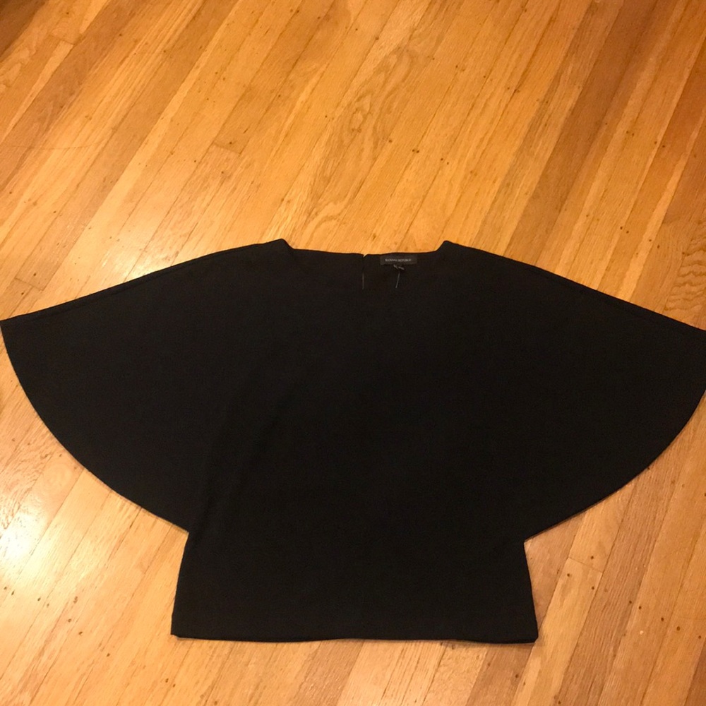 Banana Republic Cape Top Size S Black